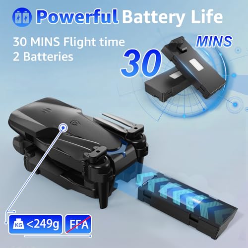 1080P HD Mini Drone for Kids & Adults