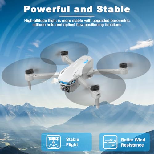 1080P Camera Drone with Altitude Hold & Voice Control