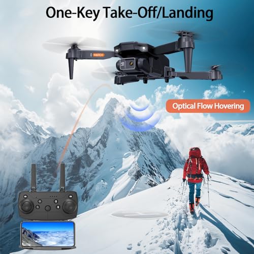 Foldable 1080P HD Camera Drone with Gravity Control