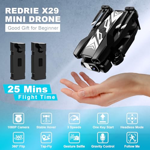 Foldable Mini Drone with 1080P Camera Features