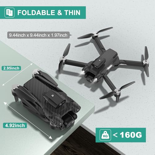 4K Kids Drone with GPS and 360 Flips