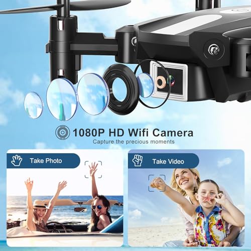 FERIETELF T25 HD Mini Drone with Gesture Control