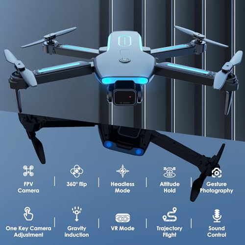 HD Mini Drone with Camera - Foldable & Fun