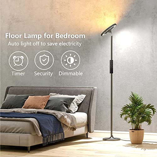 Double Sided LED Floor Lamp with Remote Control