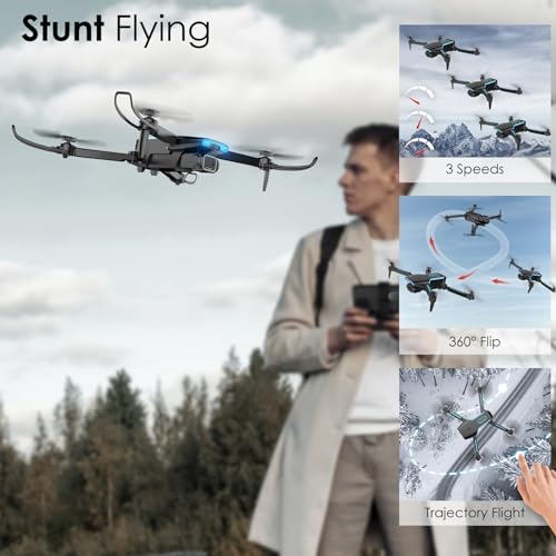 HD Mini Drone with Camera - Foldable & Fun