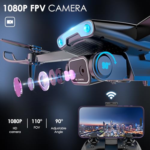 HD Mini Drone with Camera - Foldable & Fun