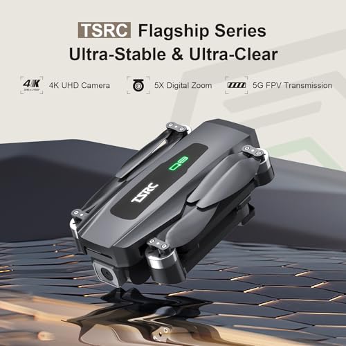 4K GPS Drone with Auto Return & 90 Min Flight