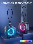 Portable Bluetooth Speaker with Lights & Stereo Sound