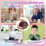 Aresrora Mini Bluetooth Speaker with Colorful Lights