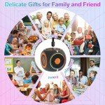 Aresrora Mini Bluetooth Speaker with Colorful Lights