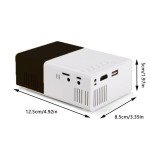 Portable 1080P HD Mini Projector for Tech Lovers