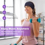 Adjustable Bluetooth Headband Headphones for Sleep & Run