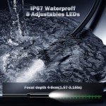 1080P Handheld Borescope with LED Inspection Camera