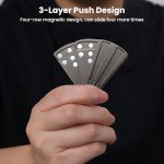 Triple Black Fidget Slider: Ultimate Stress Reliever