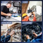 1080P Handheld Borescope with LED Inspection Camera