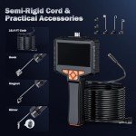 1080P Handheld Borescope with LED Inspection Camera