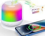 Multicolor Bluetooth Speaker and Night Light Combo