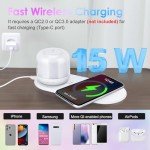 Multicolor Bluetooth Speaker and Night Light Combo