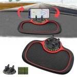 Versatile Anti-Slip Car Phone Holder Mat