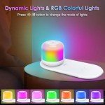 Multicolor Bluetooth Speaker and Night Light Combo