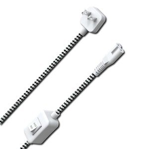 Versatile Figure 8 AC Power Cord for Gadgets