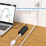Versatile Figure 8 AC Power Cord for Gadgets