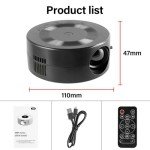 1080P Mini Video Projector with Tripod & Remote