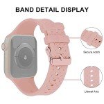 Soft Silicone Sports Wristband for Apple Watch