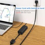 5ft Flat Plug Power Cord for Gadgets
