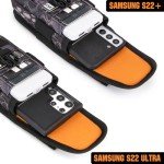 Tactical Phone Holster Pouch with US Flag Patch