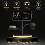 Tree Design 3-in-1 Wireless Charging Station