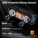 Portable Bluetooth Speaker with 30-Hour Playtime