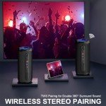 Portable Bluetooth Speaker with 30-Hour Playtime