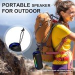 Portable Bluetooth Speaker with 30-Hour Playtime