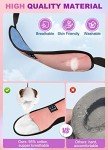 Bluetooth Sleep Mask with Headphones and Microphone