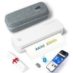 Compact Wireless Thermal Printer for Travel & Home