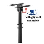 Adjustable Ceiling LED TV Wall Mount 32-75 Inches