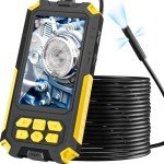 ADvancore 1080P Flexible Endoscope Camera with Light