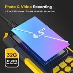 ADvancore 1080P Flexible Endoscope Camera with Light