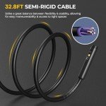 ADvancore 1080P Flexible Endoscope Camera with Light