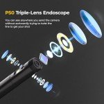 ADvancore 1080P Flexible Endoscope Camera with Light