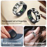 Stylish Waterproof Fitness Tracker Smart Ring