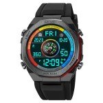 Trendy Waterproof Digital Sports Watch for All