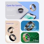Smart Health Tracking Ring for Men and Women
