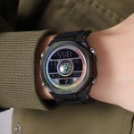 Trendy Waterproof Digital Sports Watch for All