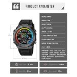 Trendy Waterproof Digital Sports Watch for All