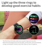 Smart Fitness Smartwatch with Bluetooth Calls and AMOLED Screen