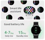 Smart Fitness Smartwatch with Bluetooth Calls and AMOLED Screen