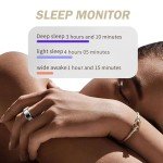 Smart Waterproof Health Ring with Fitness Tracker