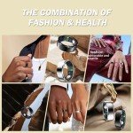 Smart Waterproof Health Ring with Fitness Tracker